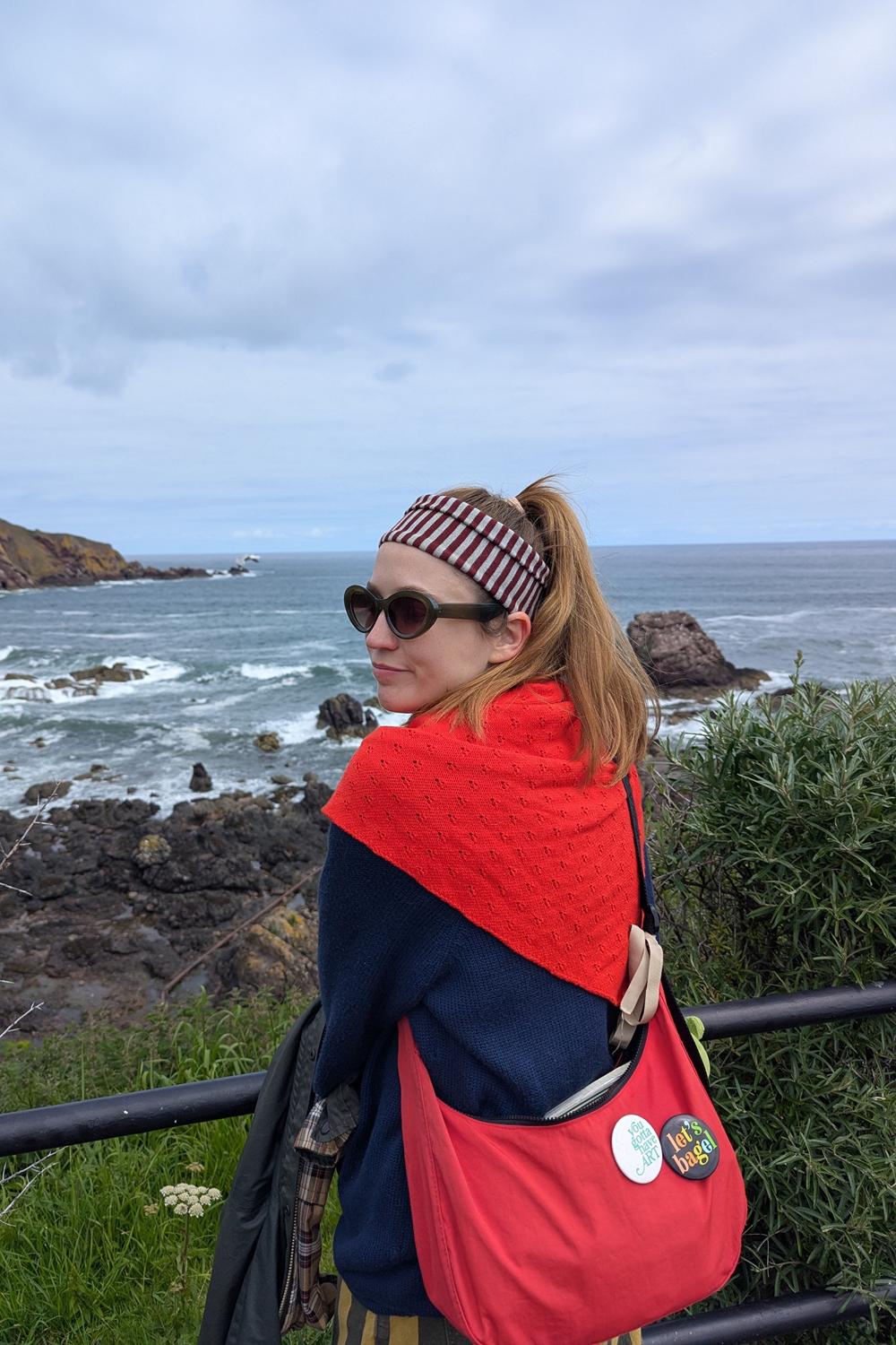 Post featuring Medium Nylon Crescent Bag