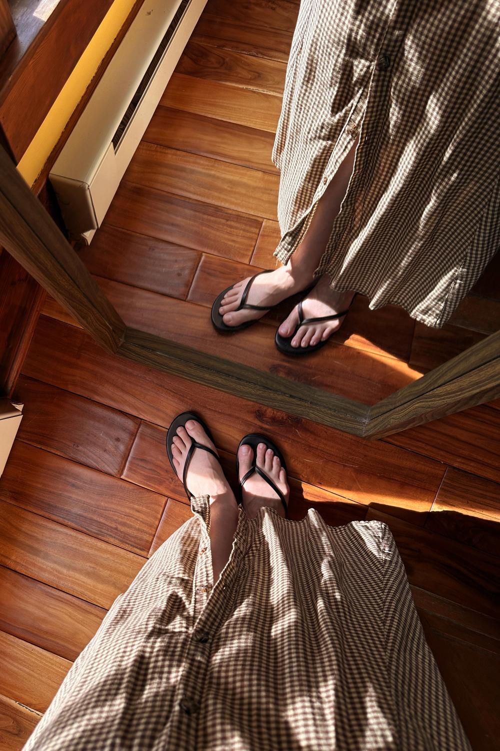 Post featuring Aerie Flip Flop Women's True Black 6