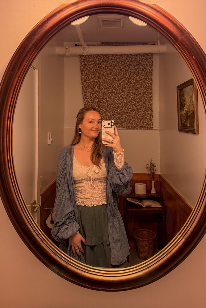 AStahre's fit featuring Free People, American Eagle