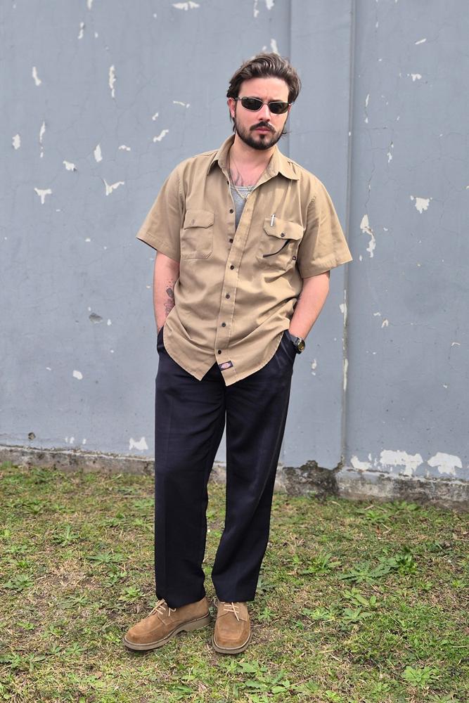 Lukepeder's fit featuring Persol, Brooks Brothers, Timex, Birkenstock, Noah NYC, Dickies
