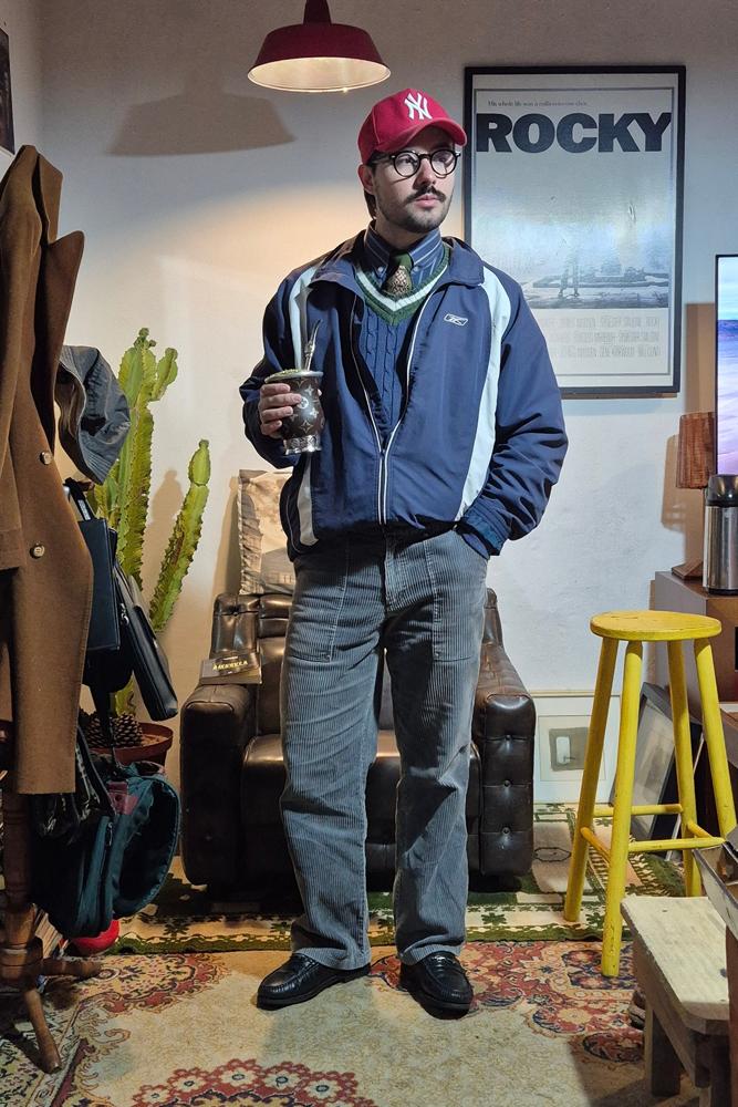 Lukepeder's fit featuring New Era, Todd Snyder, Noah NYC, Reebok