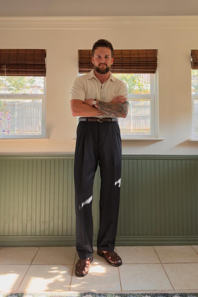dressedtoamuse's fit featuring Buck Mason, G.H. Bass & Co., Nomos, Zanella