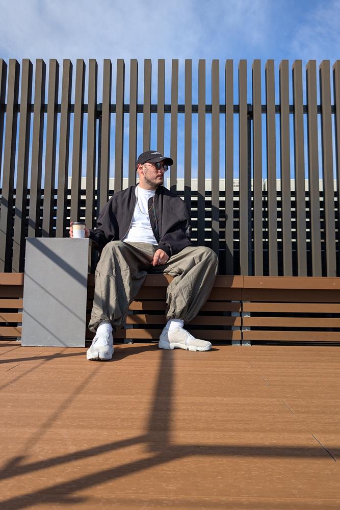 adibren's fit featuring SCRT, Frankie Shop, Needles Japan, Nike