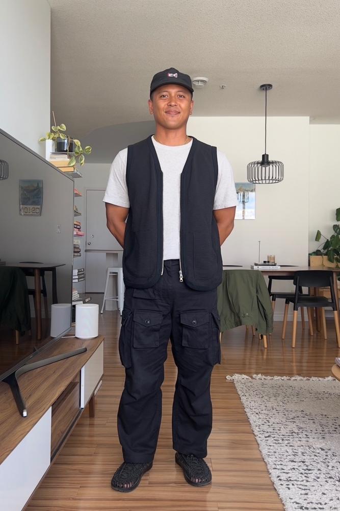 anthonytonytones's fit featuring Reigning Champ, Engineered Garments, Keen