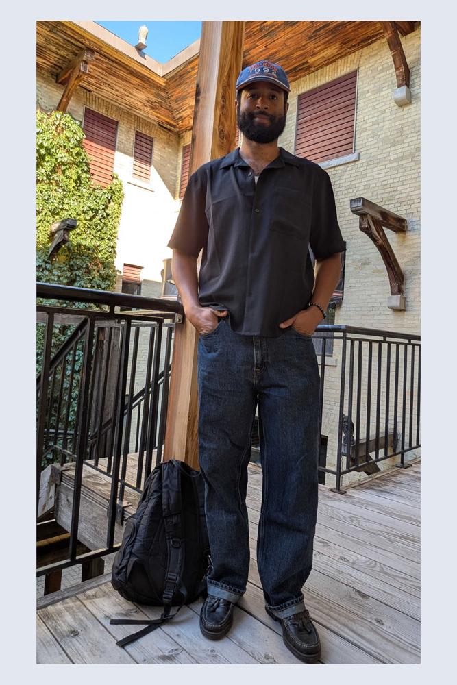 whosthatbrown's fit featuring Wutang, Lululemon, Dr. Denim, Aldo