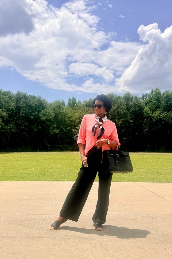 ToniTonyTone's fit featuring Hermes, DSW
