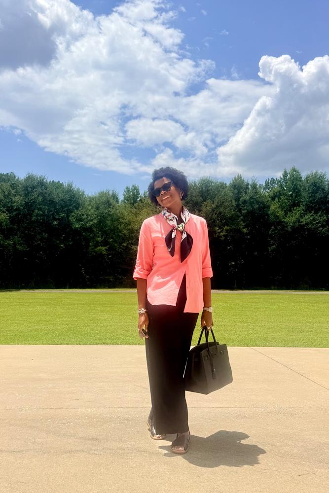 ToniTonyTone's fit featuring Hermes, DSW