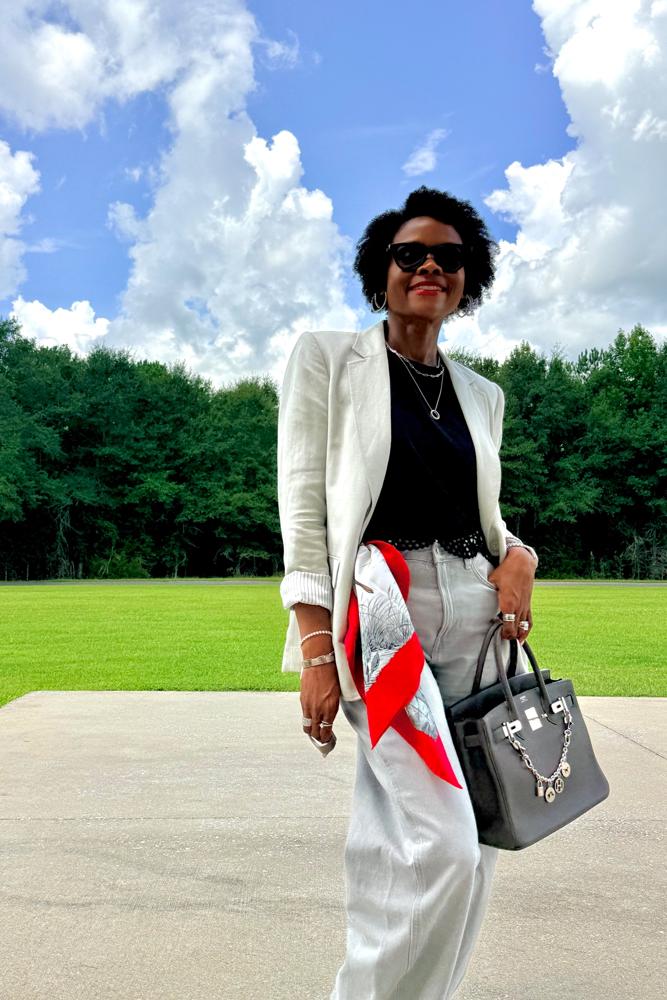 ToniTonyTone's fit featuring Hermes, DSW