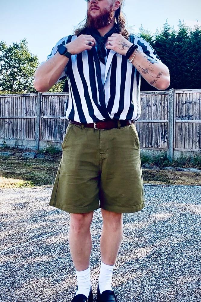 FlynnFits's fit featuring Dickies, No Brand, ASOS, Timberland, Ray-Ban