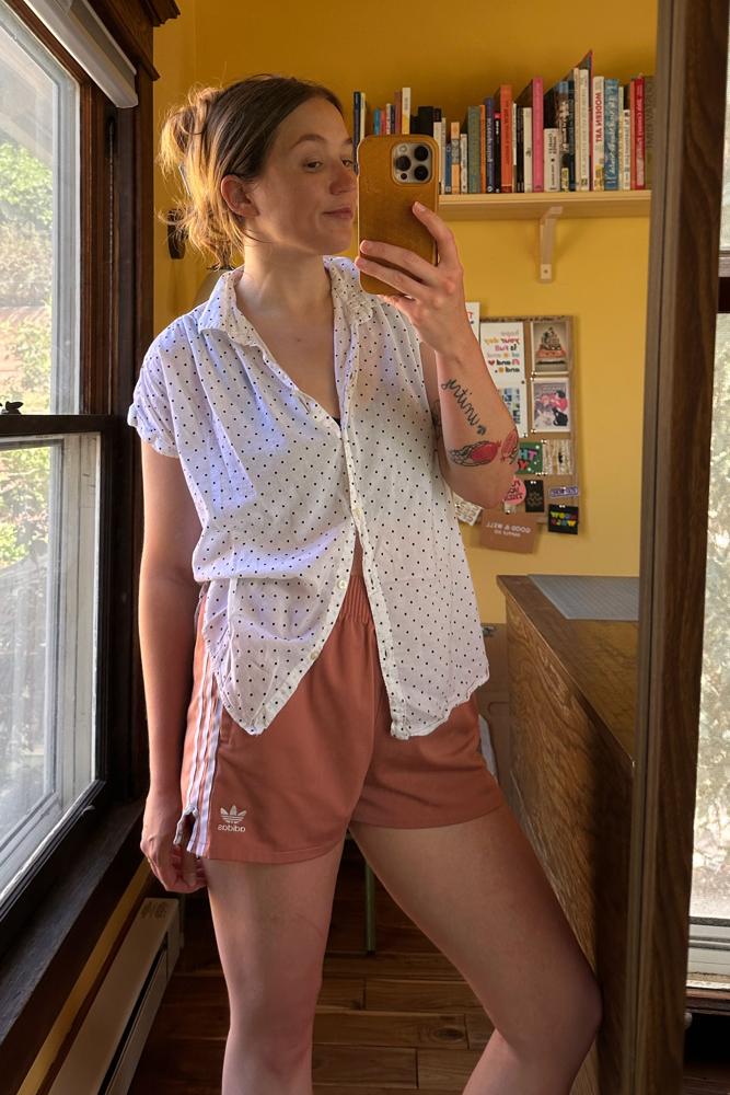 thriftbee's fit featuring Adidas, Old Navy