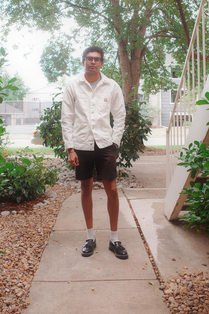 andrewpatra's fit featuring MAISON KITSUNE, Roark, Solovair