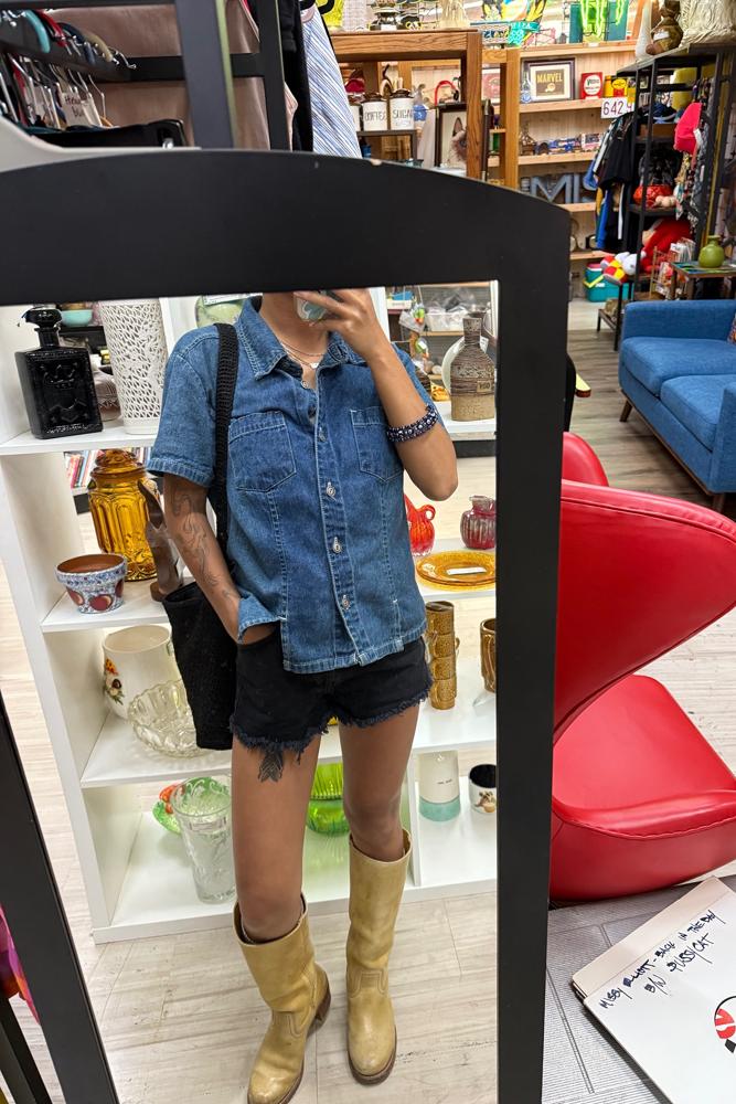 Stardust858's fit featuring Frye, The Sak