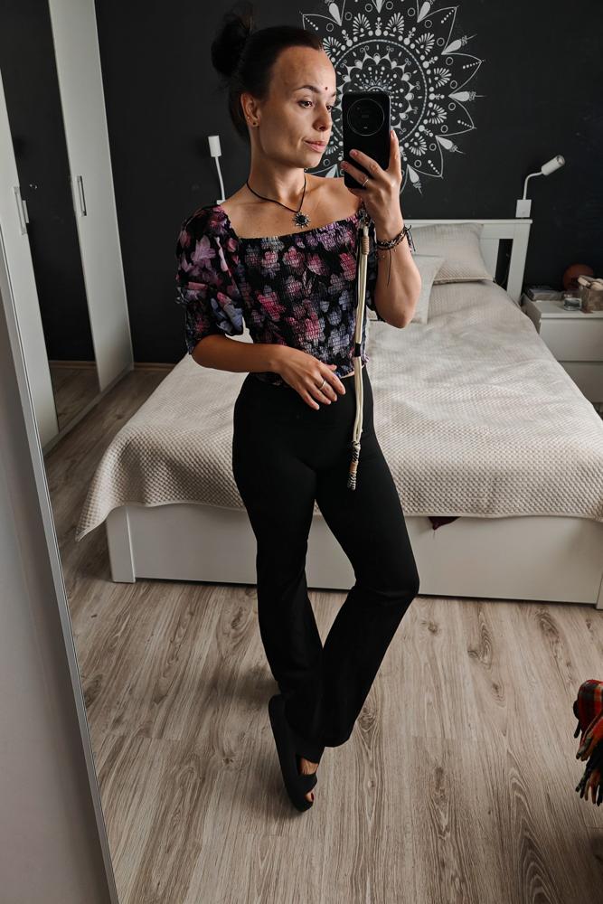 Potyczka's fit featuring H&M, Crocs