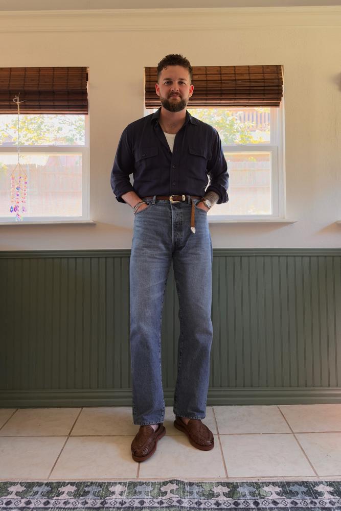 dressedtoamuse's fit featuring Buck Mason, Espiritu, Polo by Ralph Lauren, Longines