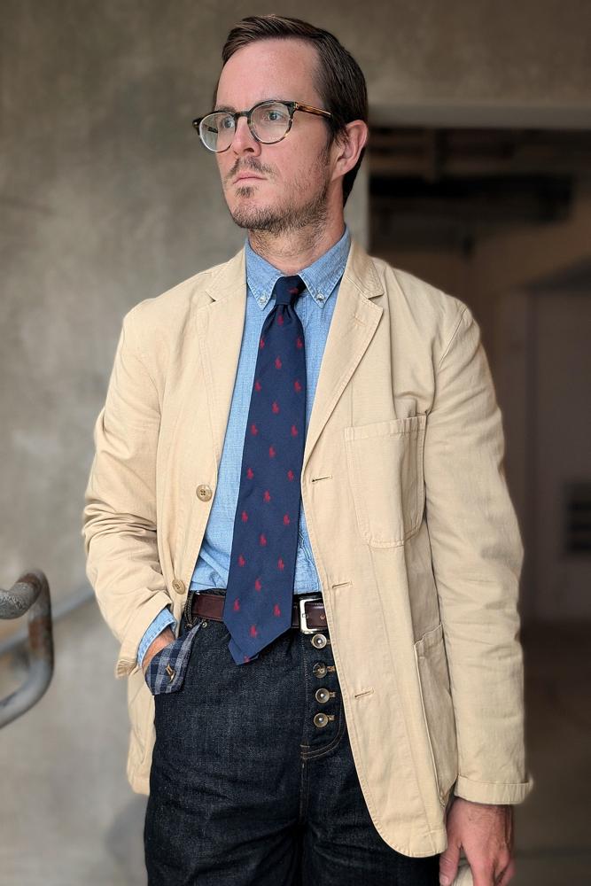 FitsOfFatherhood's fit featuring J. Crew, J. Crew Factory, Gents, Pulsar, Polo by Ralph Lauren, American Trench, Soul Engraver, Warby Parker