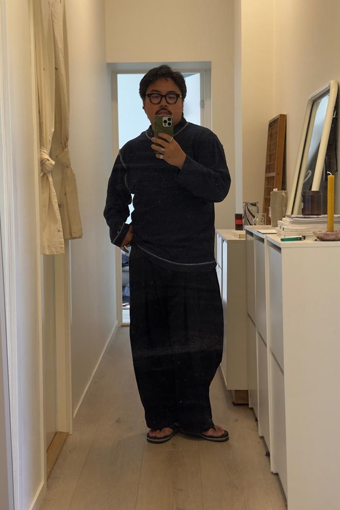 seanvincent's fit featuring Islander Slippers, No Brand, RONNIE AND JOE