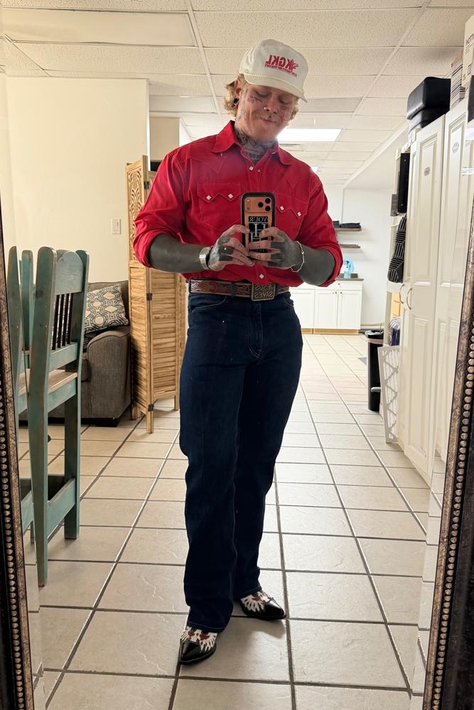 CowboyxCarter's fit featuring , 
